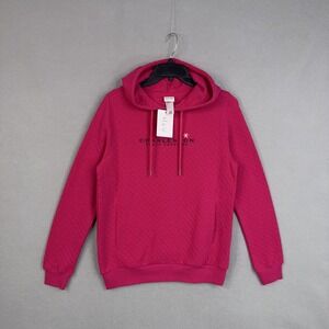 Charleston South Carolina Hoodie Womens Medium Pink Quilted Gear For Sports NWT
